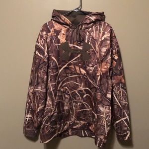 NWOT Under Armour Storm Big Logo Max5 Camo Hoodie